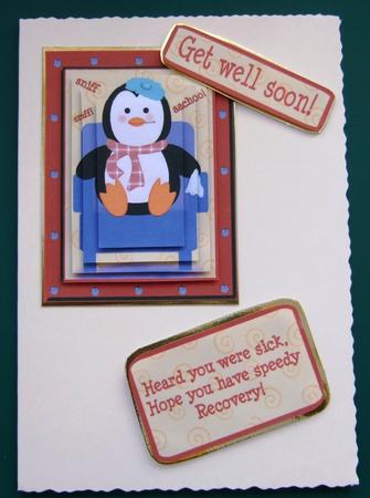 Get Well Penguin by Lorraine Reed
