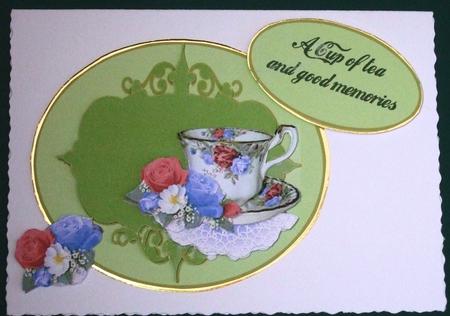 A Cup of Tea and a Good Friend by Lorraine Reed