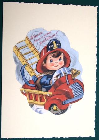 Fireman Engine One by Lorraine Reed