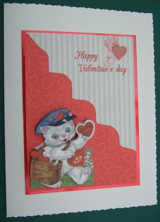 Postman Valentine by Lorraine Reed