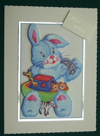 Blue Rabbit by Lorraine Reed