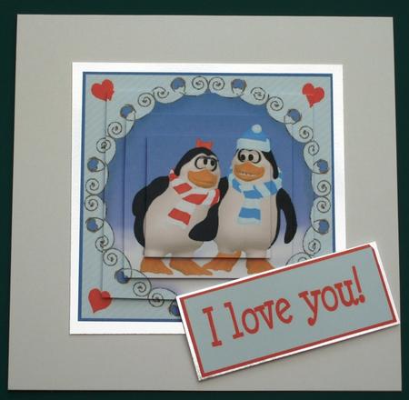 Anniversary Penguins by Lorraine Reed