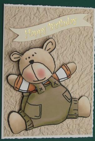 Cute Bear by Lorraine Reed