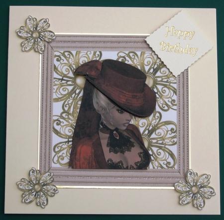 Framed Elegance 2 by Lorraine Reed