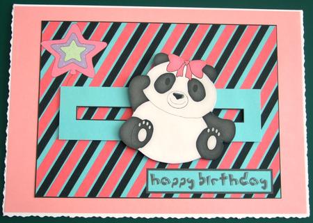Panda 2 Penny Slider by Lorraine Reed
