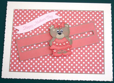 Super Cute Ballerina Teddy Penny Slider by Lorraine Reed