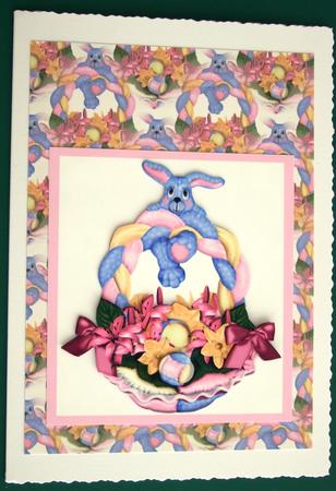 Cute Easter Rabbit Basket Step by Step by Lorraine Reed