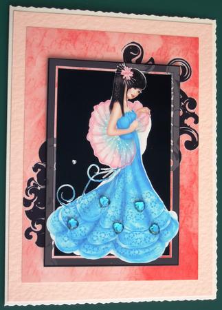 A4 Oriental Dream by Lorraine Reed