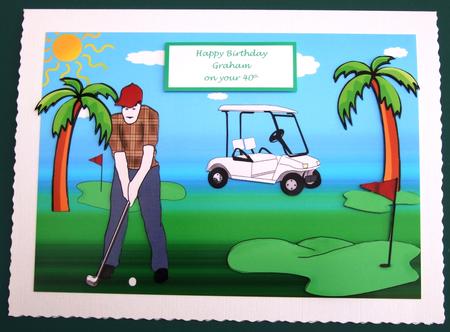 Golf Day by Lorraine Reed