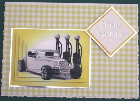 Vintage Ford and Pumps by Lorraine Reed