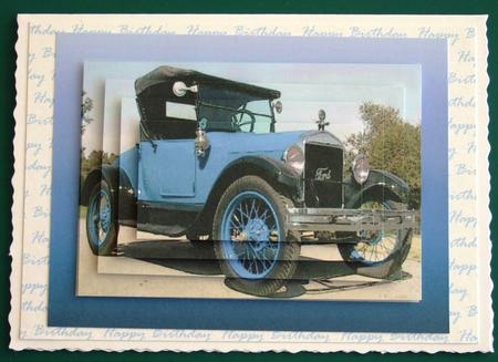 Stunning Vintage Ford Classic Car by Lorraine Reed
