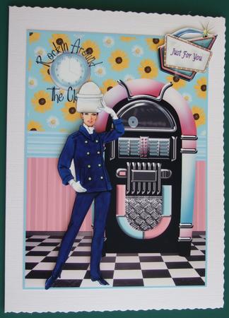 Groovy Chic in a 50s Diner by Lorraine Reed