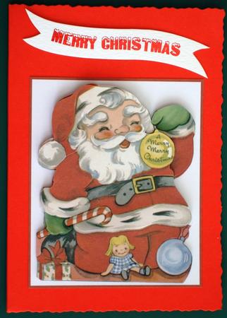 Santa Wishes You a Merry Christmas by Lorraine Reed