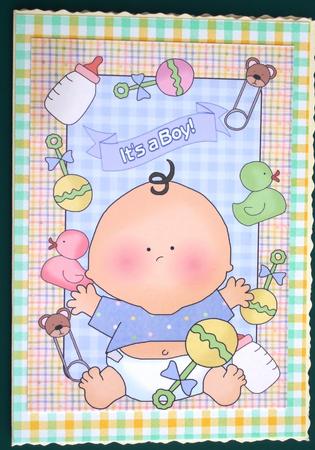 It's a Bonny Boy, A4 Topper by Lorraine Reed