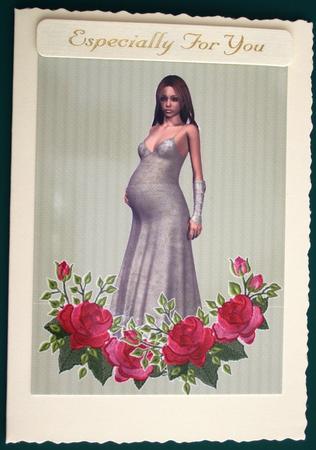A4 Congratulations Your Having a Baby by Lorraine Reed