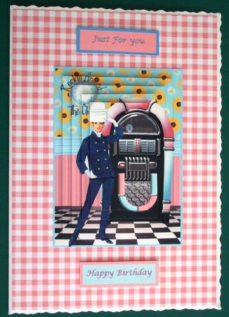 50s Diner Pyramage by Lorraine Reed