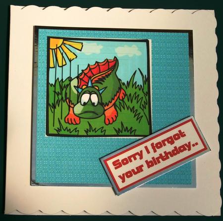 Sad Dragon by Lorraine Reed