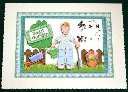 Dad's Garden by Lorraine Reed
