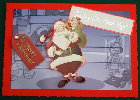 Santa Dude Ii Penny Slider. by Lorraine Reed