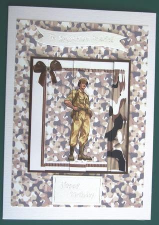 In Memory Soldier Vellum by Lorraine Reed