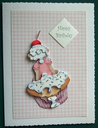 Just Iced Doodles Backside by Lorraine Reed
