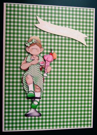 Knicker Bocker Glory Doodles Large Image by Lorraine Reed