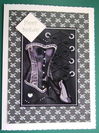 Skull and Crossbones Pirate Backing Paper by Lorraine Reed