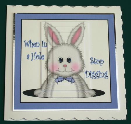 When in a Hole  -  Belated Birthday by Lorraine Reed