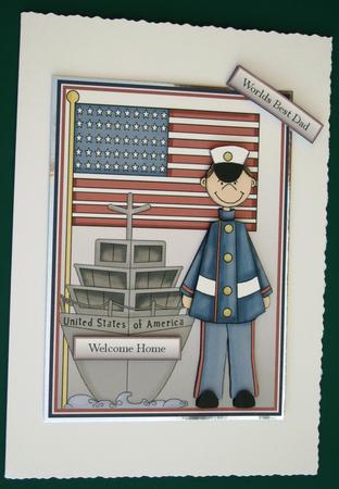 Navy Dad by Lorraine Reed