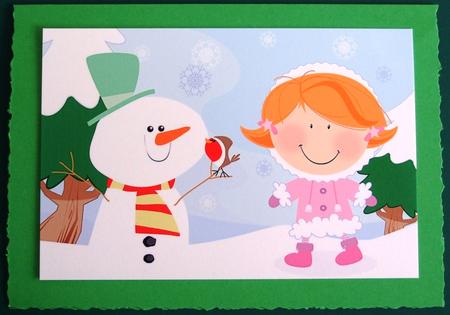 Snowman Fun A4. by Lorraine Reed