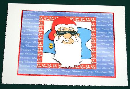 Cool Santa by Lorraine Reed