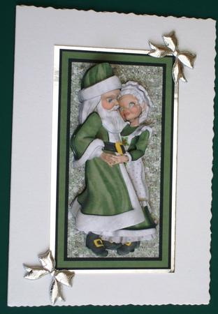 Mr and Mrs Santa Green Step by Step by Lorraine Reed