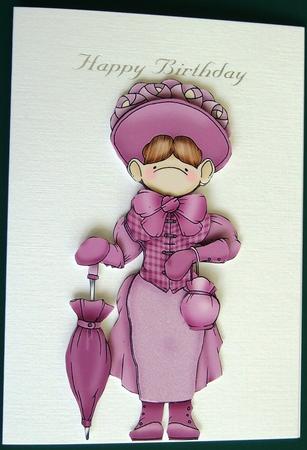 Edwardian Lady Doodles by Lorraine Reed