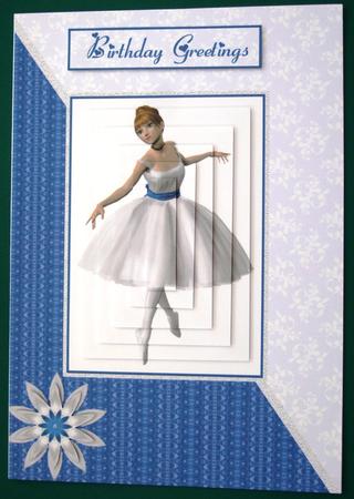Pretty Ballerina Pyramid by Lorraine Reed