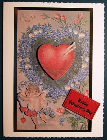 Cupid Decoupage Sheet by Lorraine Reed