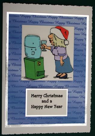 Office Colleague Xmas 2 by Lorraine Reed