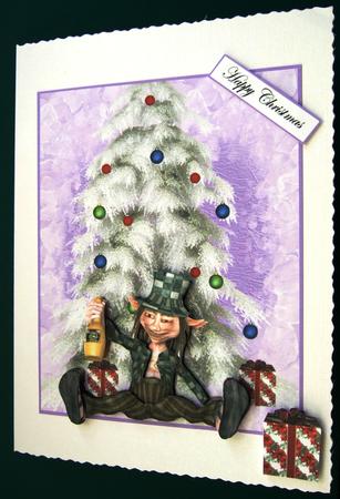 Whats Under Your Tree 9 Decoupage by Lorraine Reed