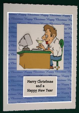 Office Colleague Xmas 1 by Lorraine Reed
