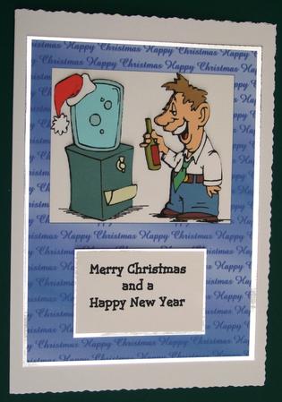 Office Colleague Xmas 3 by Lorraine Reed