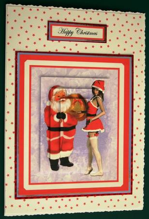 A Present for Santa 2 Oblong Pyramid by Lorraine Reed