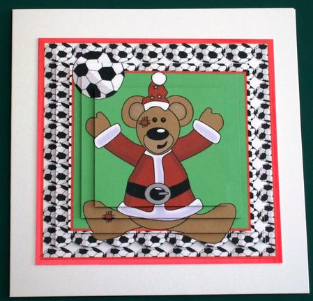 Footie Santa by Lorraine Reed