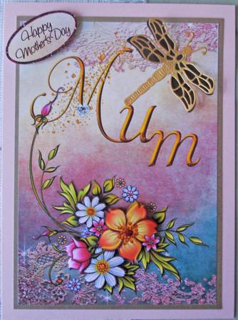 A5 Butterfly & Flowers Mum Step by Step by Lorraine Wilson