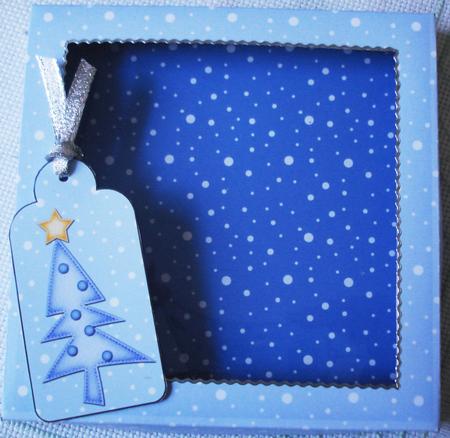 3D Christmas Coordinating Card Box Kit by Lorraine Wilson