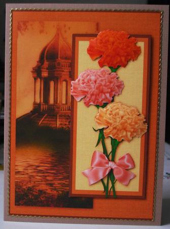 Victorian Carnations by Lorraine Wilson