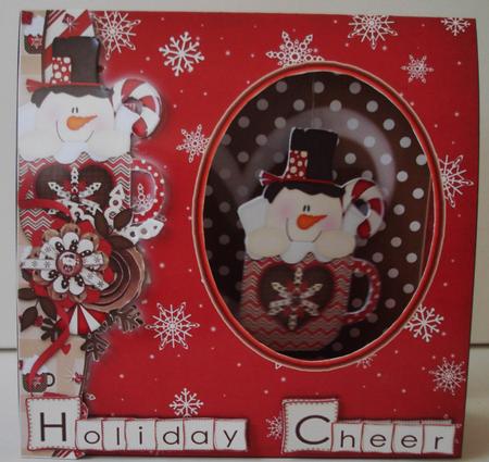Holiday Cocoa Tent Card Kit by Lorraine Wilson