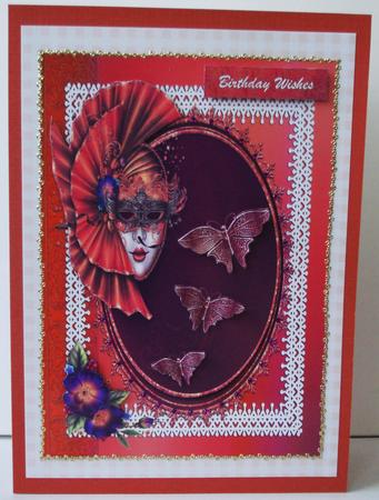 Autumn Midnight Masquerade by Lorraine Wilson