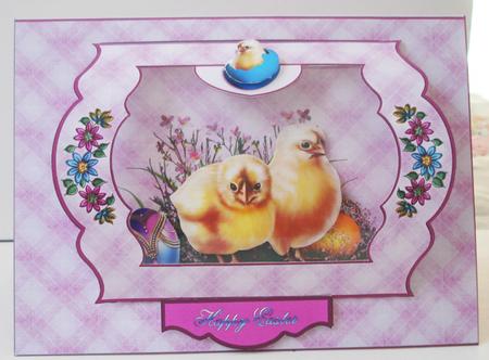 Easter Sunday Chicks Card Beau Kit by Lorraine Wilson