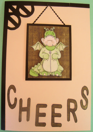 Dragon Doodles Large Image by Lorraine Appleby