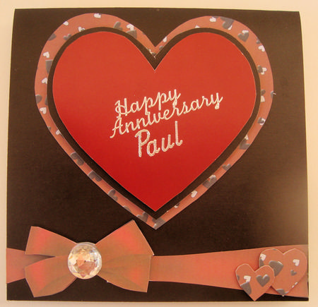 My Love Border Sheet by Lorraine Appleby