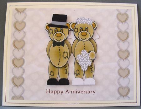 Honey Hugs Backing Paper Two by Lorraine Appleby